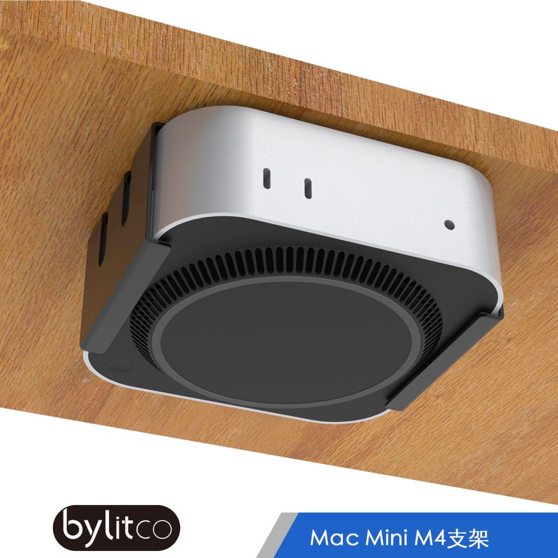 Bylitco Macmini M4 Table Or Monitor Mounting Bracket Metal Iron Cushion Protection - Image 2